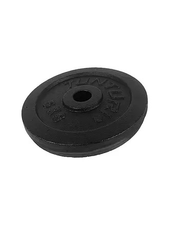 TUNTURI | Disco de pesa de hierro fundido 1x 5 KG | 